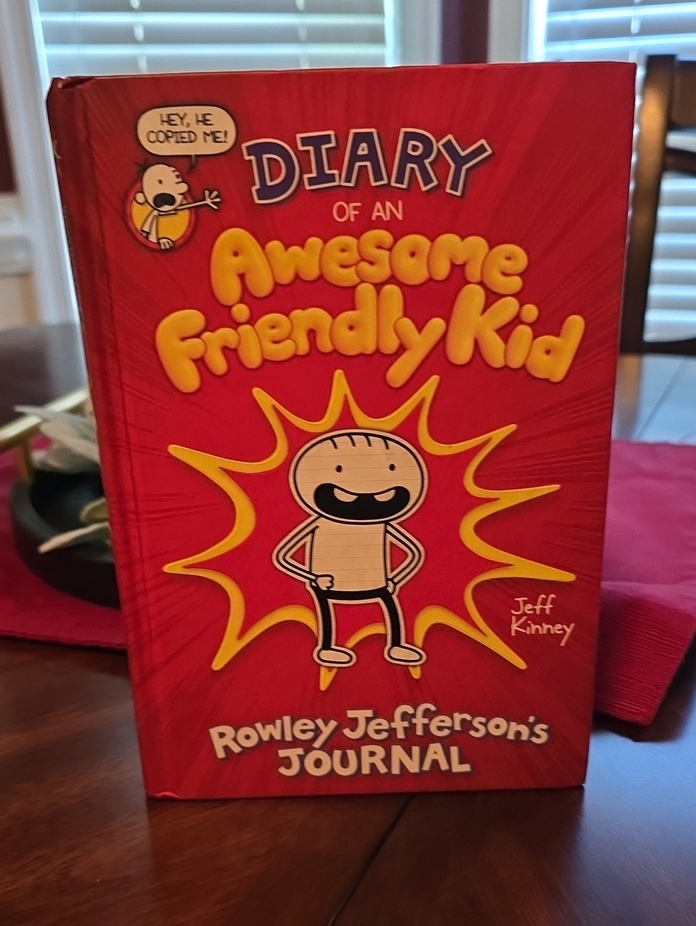 Diary of an Awesome Friendly Kid: Rowley Jefferson's Journal - Hard Back Book